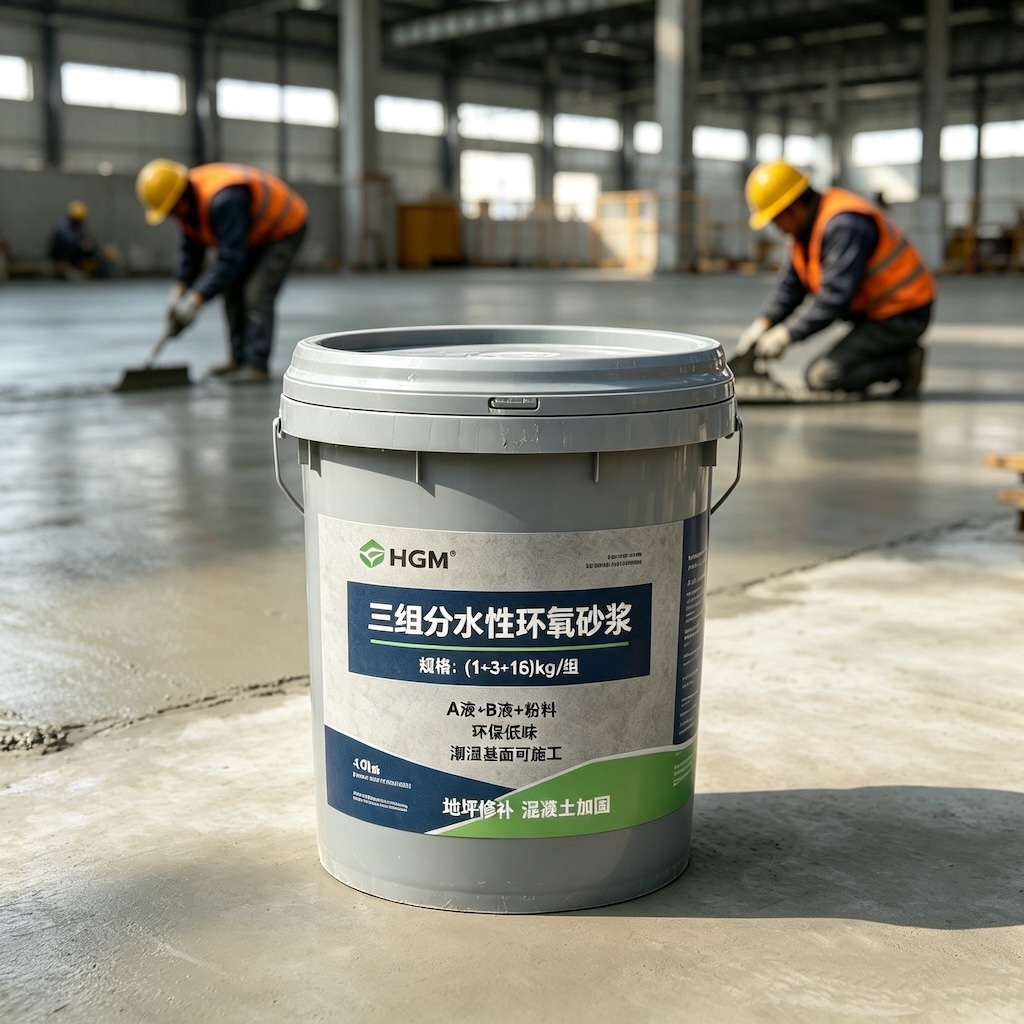 普宁三组份水性环氧砂浆